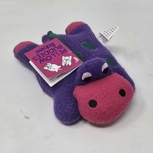 Vtg Crown Craft Pillow Buddies babies Buddie The Dinosaur beanbag plush 1997.